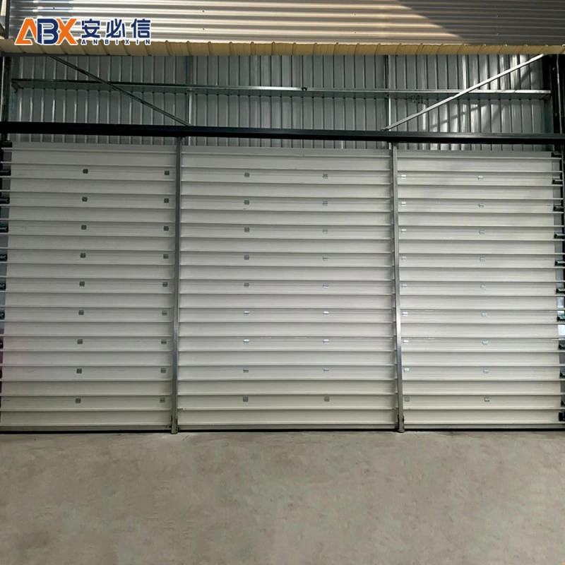 白银分节式提升门